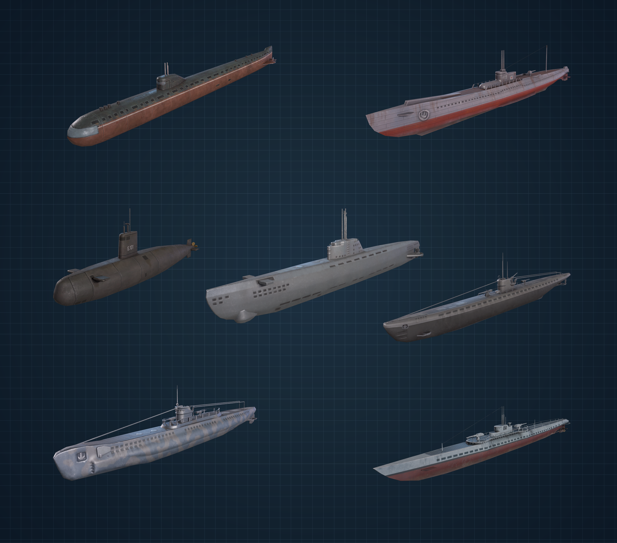 GTD - 75. 3D SEA Submarines.png